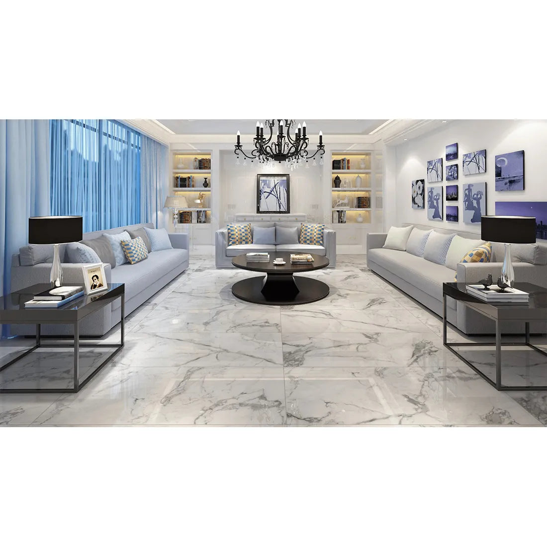 Nov Grey 60cm X 120cm Wall & Floor Tile